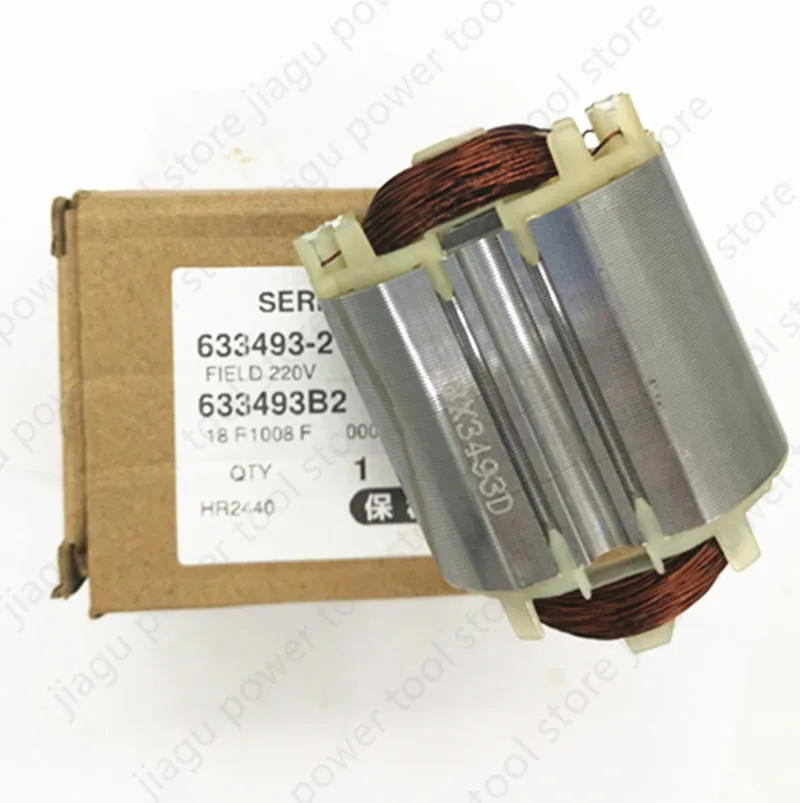 

Полевой статор 220-240 В 633488-5 633493-2, замена для MAKITA HR2450A HR2450T HR2440 HR2440F HR2450 HR2450FT HR2450F HR2432 HR2020