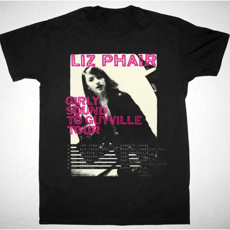 

Футболка Liz Phair Headlines Show Concert, черная, все размеры