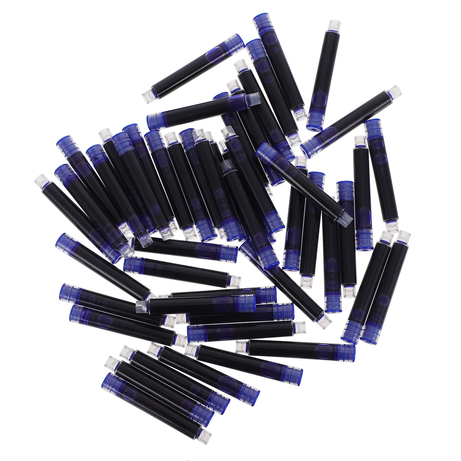 

100Pcs Fountain Pen Ink Sac Refills Universal Smooth Ink Replacement for Fountain Pens Office Supplies Student Stationery Pen