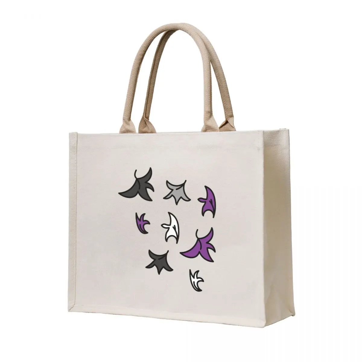 

Asexual Heartstopper Leaves stickers and Tote Bag Lady bags Women's shopper bag large size bags