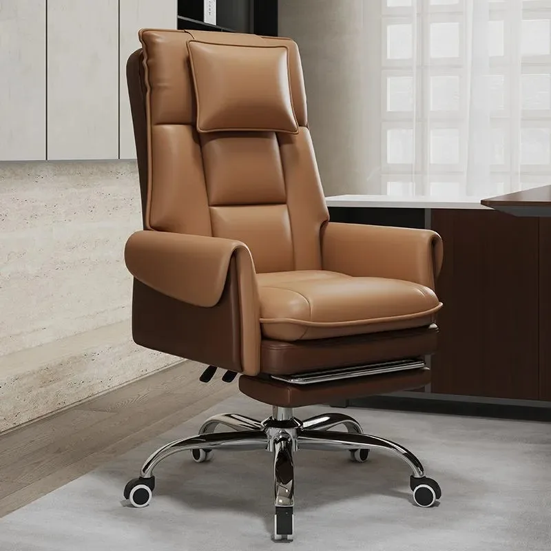 

Conference Luxury Office Chair Modern Back Support Lumbar Computer Office Chair Swivel Office Home Furniture