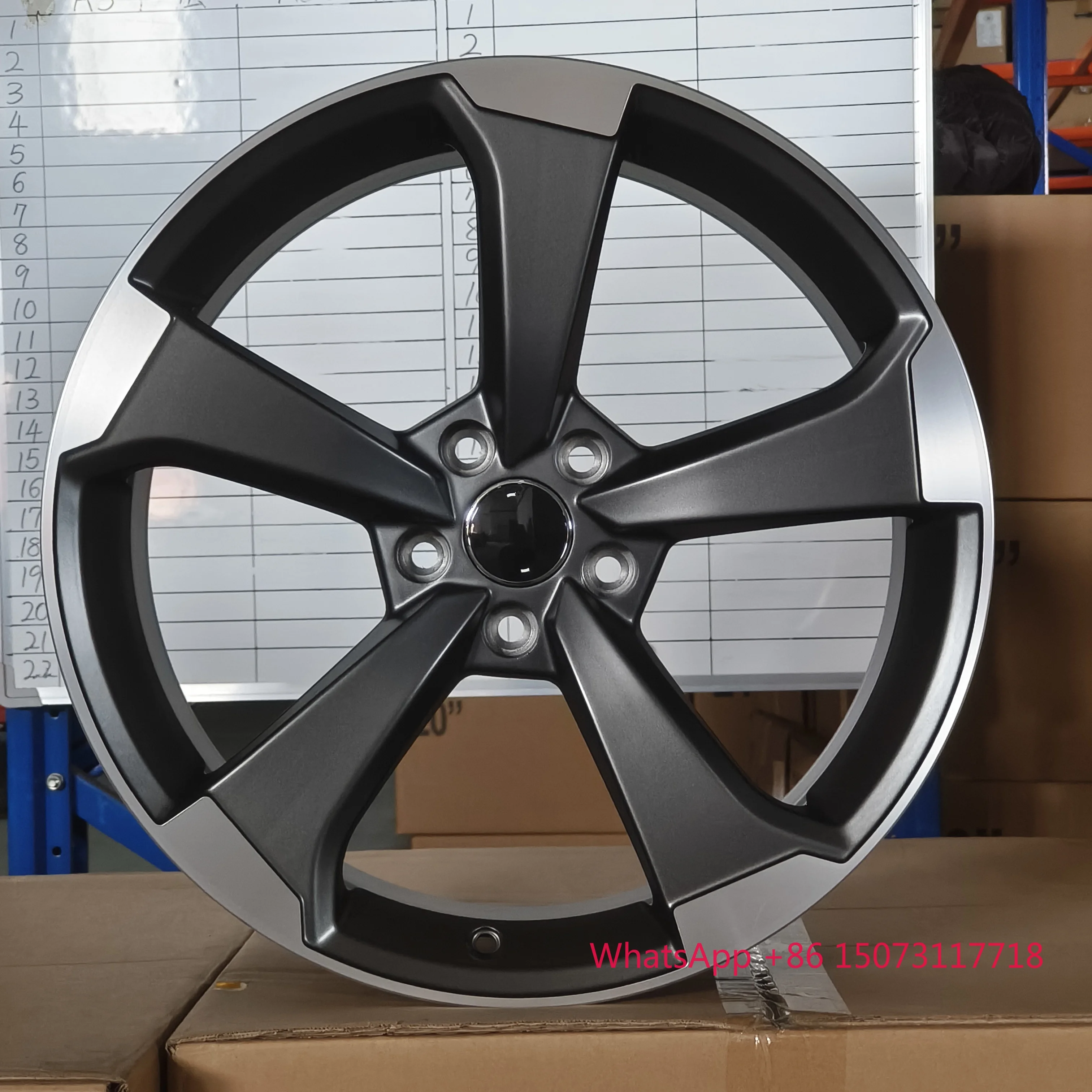 Car Rims 18 19 20 Inch Multi Spoke Aluminum  Wheel for  RS3