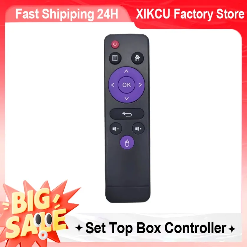 Controlador decodificador de reproductor multimedia 4k para H96 Max 331/ Max X3 /mini V8/ Max H616 Control remoto Smart Tv Box Android 10/ 9,0