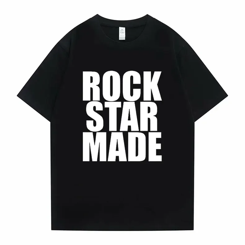 Rock Star Made Playboi Carti Graphic Tshirt Rap Merch 2024 Music Concert Merch Opium Print T-shirt Women T Shirt