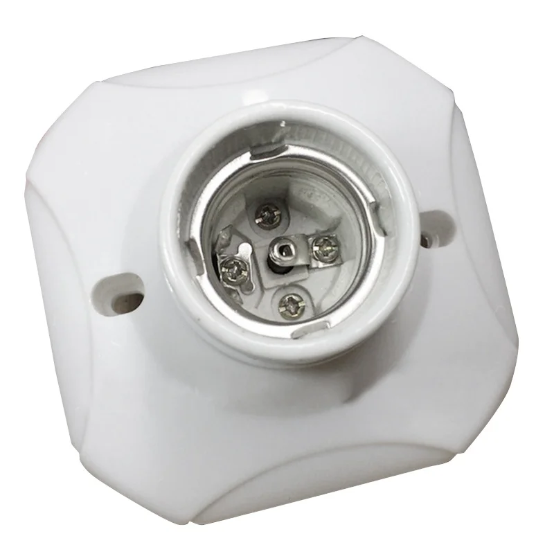 Imagem -01 - Suporte do Soquete da Lâmpada Cerâmica Vitrificada Reta Lâmpada de Calor E27 Porcelana Quente suporte do soquete da lampada ceramica vitrificada reta lampada de calor e27 porcelana quente 01