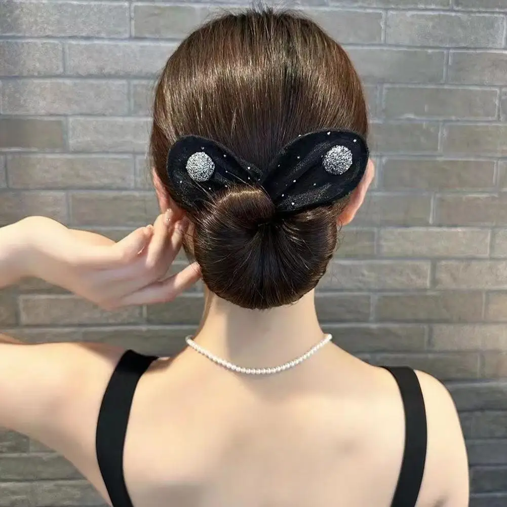 Bun Hair Clip, Ball Hair Clip, Butterfly Hair Bun Roller, Fast And Easy Lazy Hair Curler, Hair Curling Artifact Deft Bun Maker