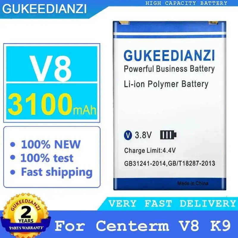 

Pos Machine Battery 3100Mah Reliable Power For Centerm V8 K9