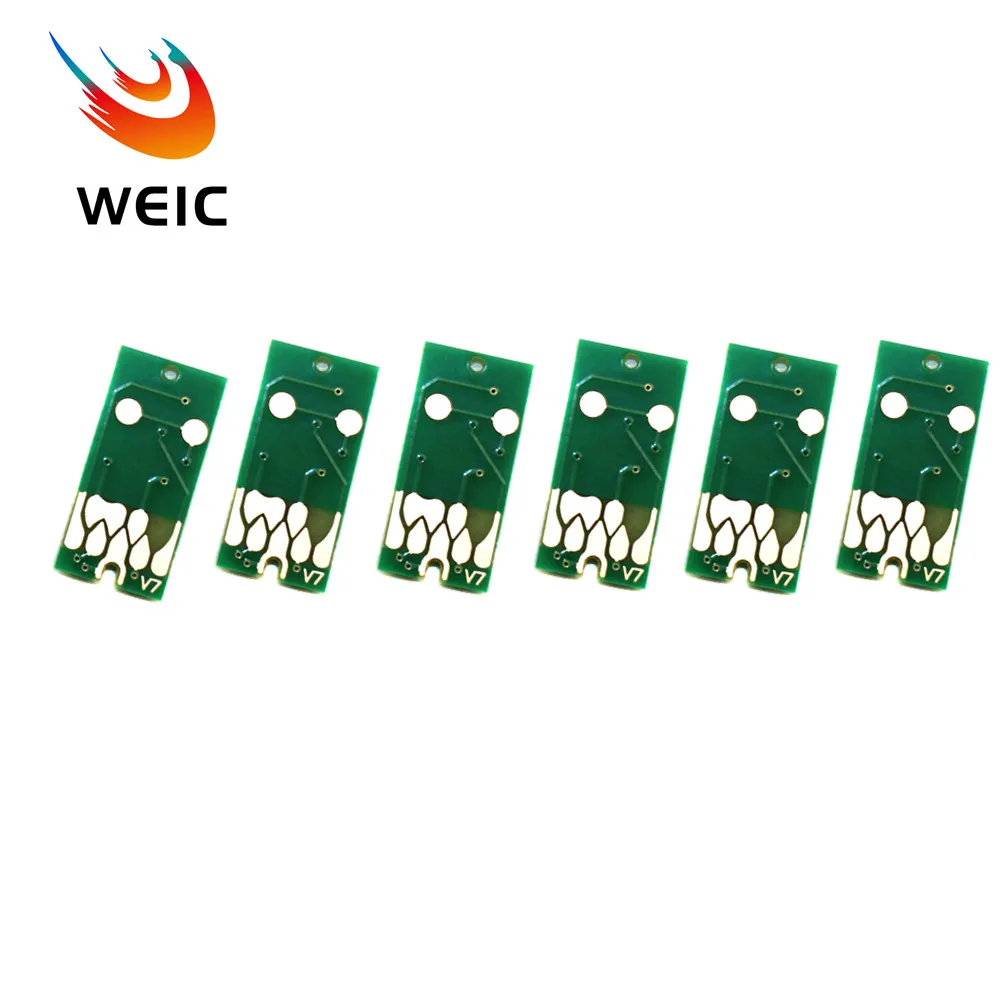6Color/Set T0801-T0806 ARC Chip for Epson Stylus Photo PX800FW PX810FW PX820FWD PX830FWD R285 RX585 RX685 Printer
