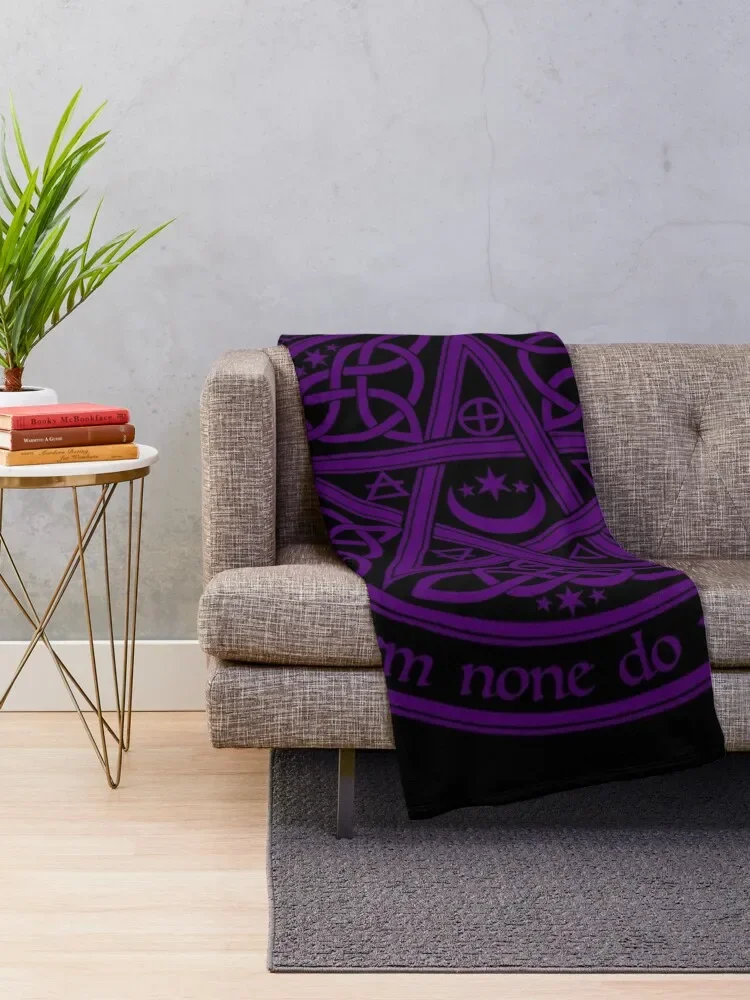 Celtic Pentacle Throw Blanket Fashion Sofas for babies Blankets