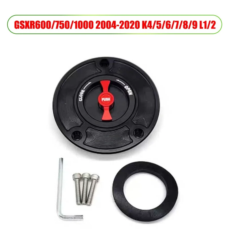 Motorcycle Gas Fuel Tank Cap For Suzuki GSXR600 GSXR750 2004-2020 GSX650 GSXR1000 GSF1200 K4 K5 K6 K7 K8 K9 L1/L2 2010-2020