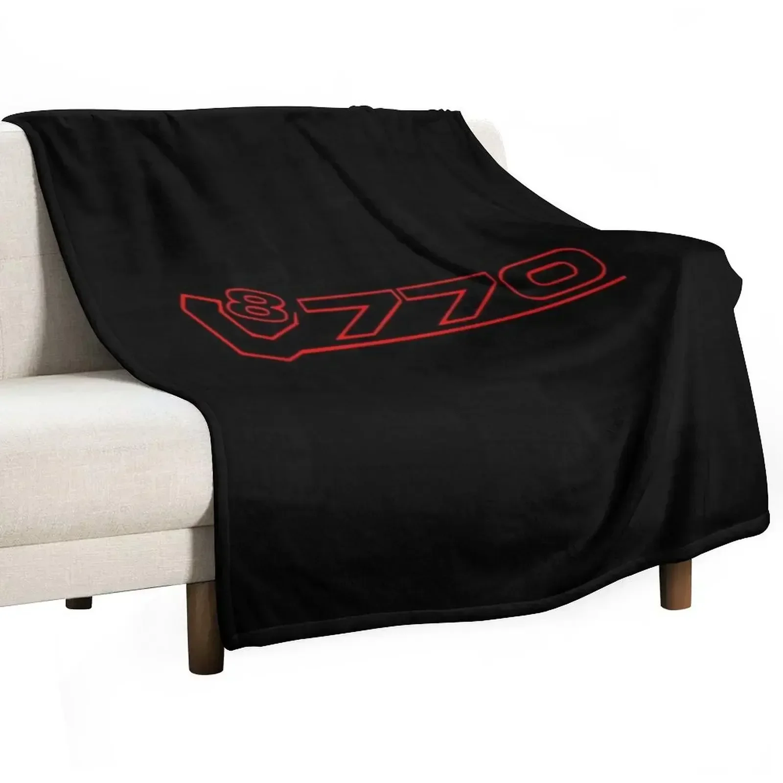 770S V8 Red Throw Blanket Summer Beddings Moving Blankets