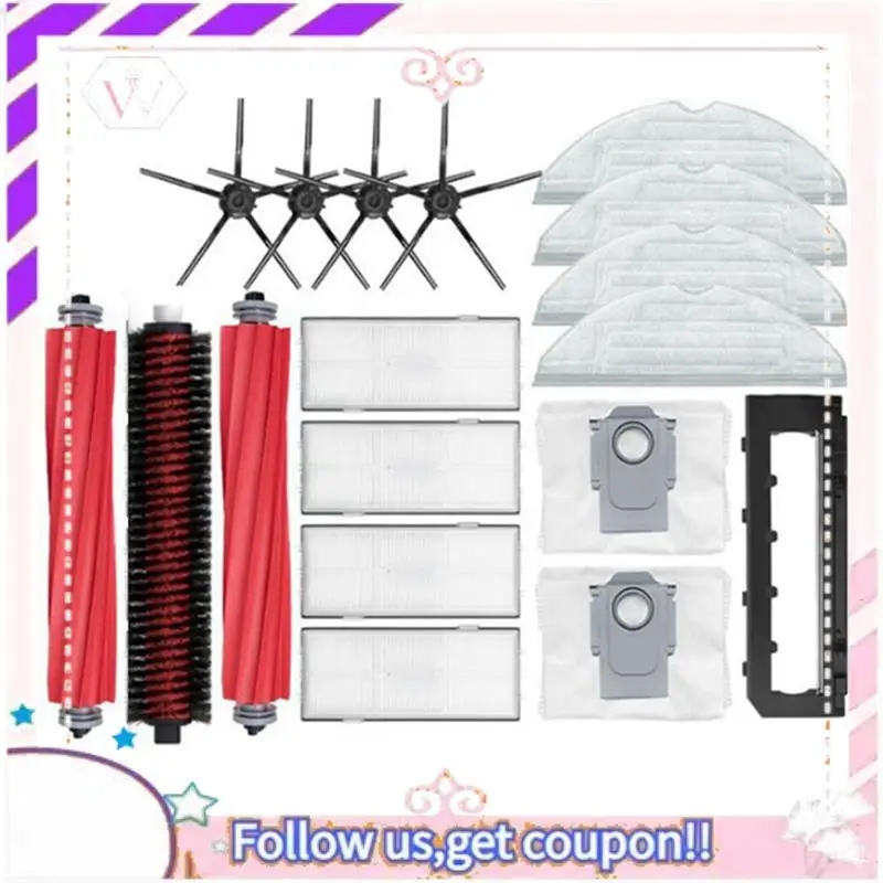 

Y74A-для Roborock G10S S7 Maxv Ultra/T8plus аксессуары для подметальных машин запасные части аксессуары