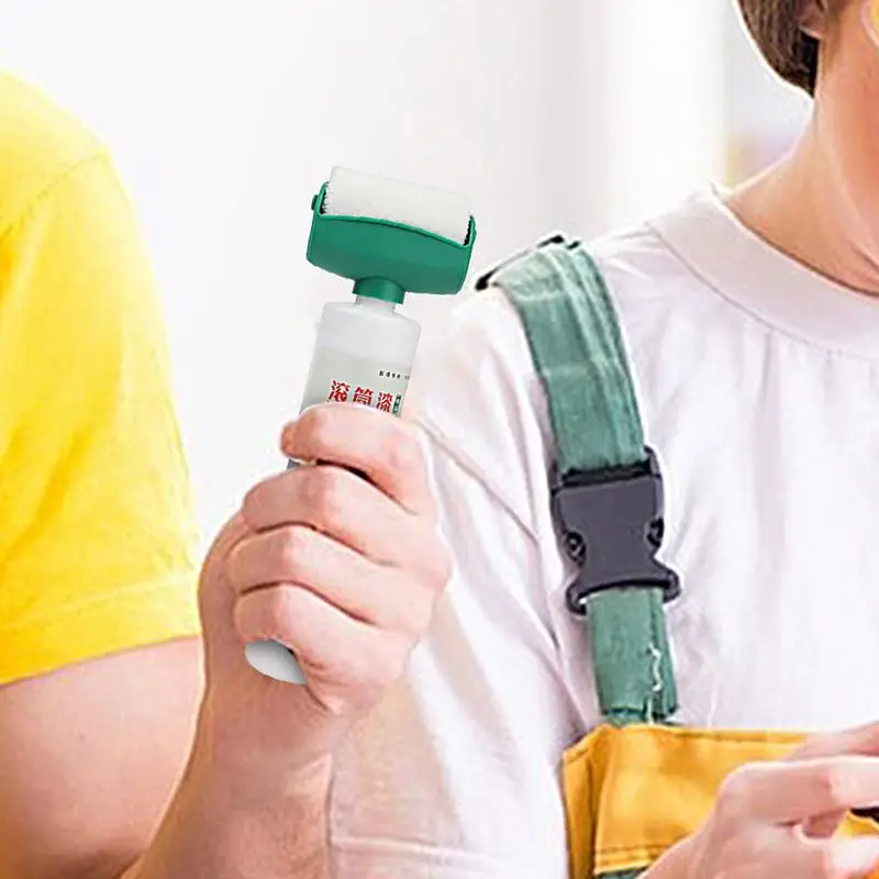 Small Roller Wall Patching Brush Water-Based Wall Refinish Paint Roll With Strong Coverage Multi purpose Wall Spackle For Home