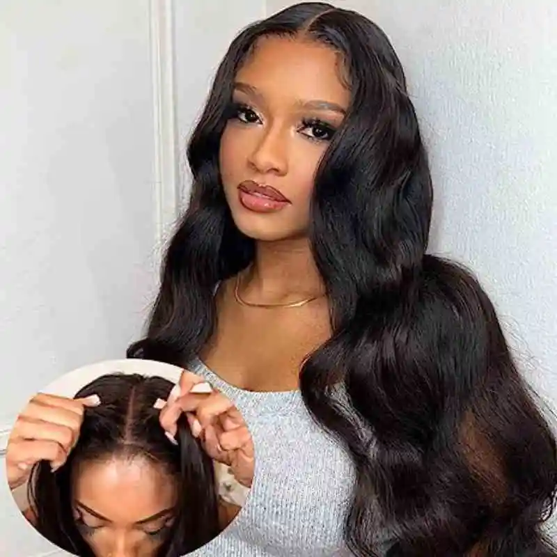 Wear Go Glueless Wig Brazilian Straight 6x4 HD Lace Closure Glueless Wig Human Hair Ready To Wear Pre Cut Pre plucked YARRA HAIR