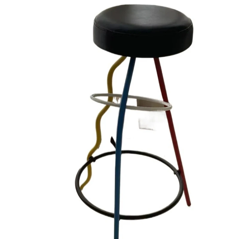 

Household high bar chair, light luxury high stool metal, bar chair modern light luxury, bar chair high chair