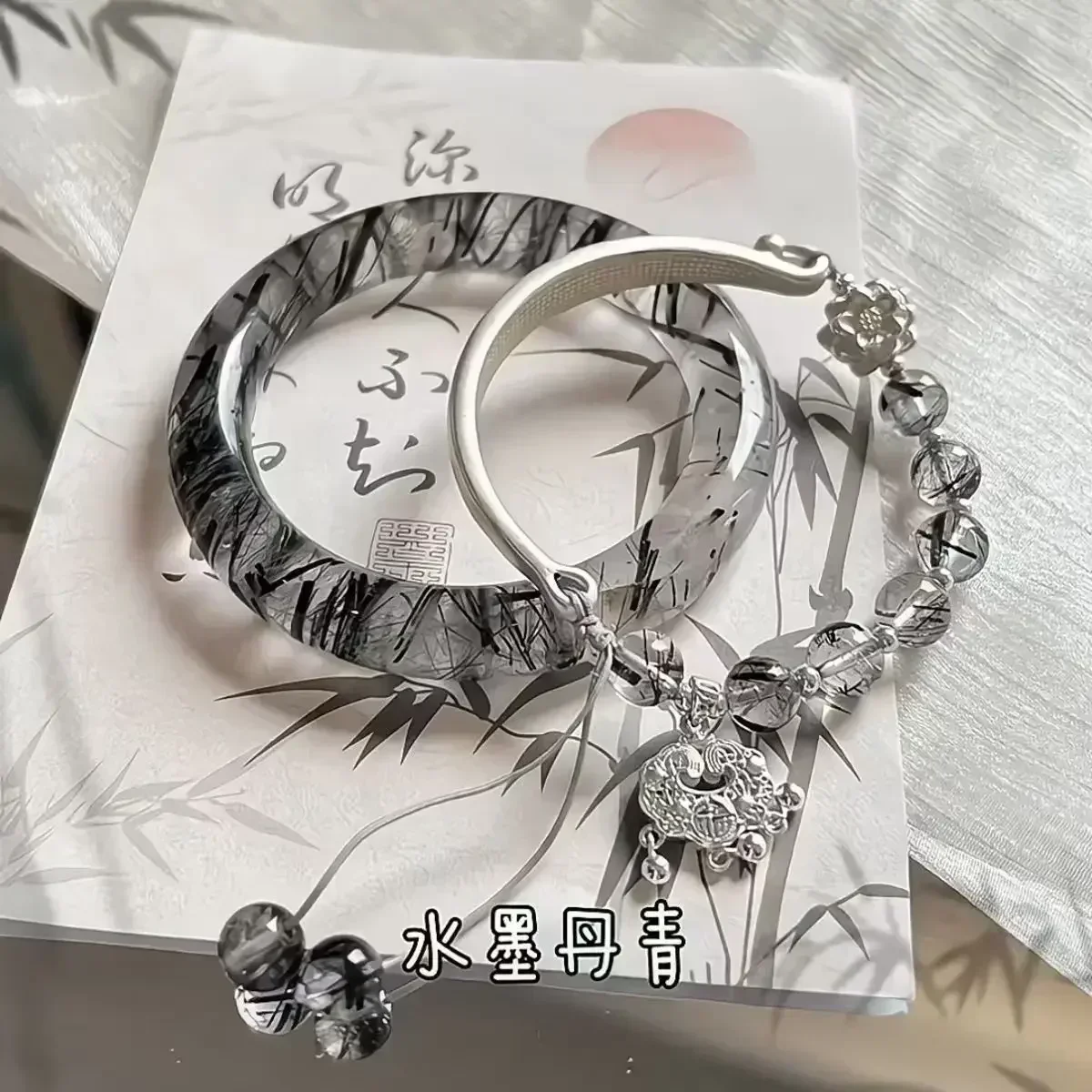 여성을위한 중국 스타일 복고풍 Tassel 페르시 팔찌 나비 펜던트 매력 팔찌 기질 팔찌 패션 쥬얼리 새로운