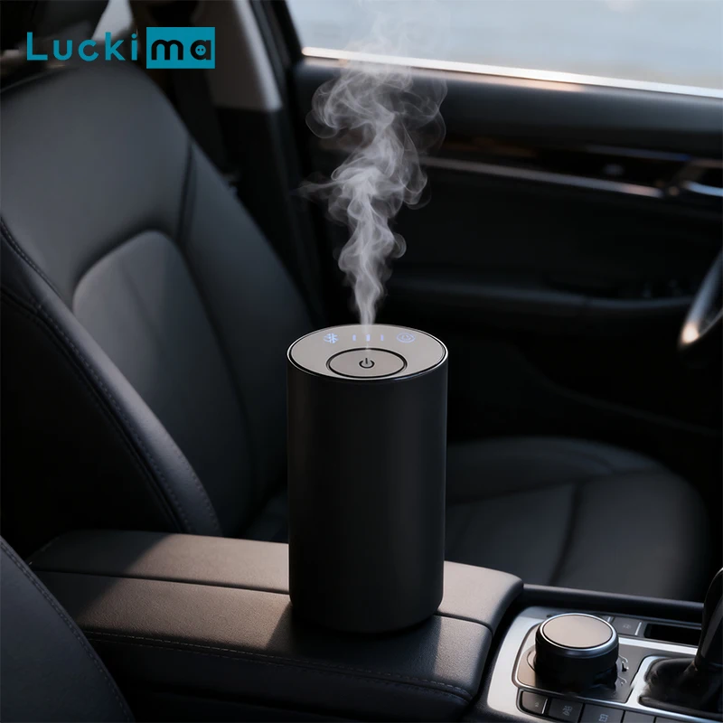Smart USB Rechargeable Ultrasonic Aroma Diffuser For Car Office Essential Oil Diffuser Home Waterless Aromatherapy Diffuser