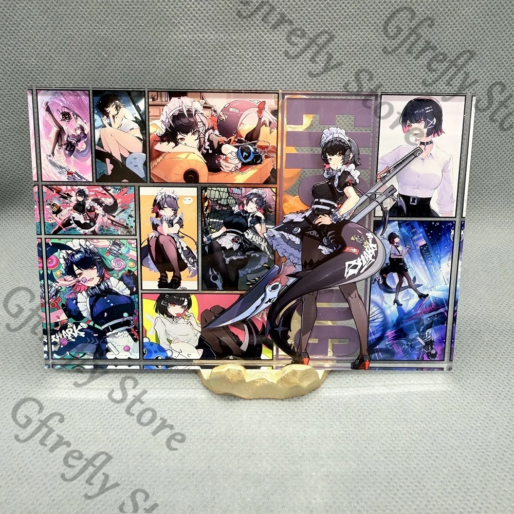 

Anime Standing Plate Zenless Zone Zero Acrylic Brick High Quality Ellen Joe Display Stand Ambitus Indicative Board Decoration