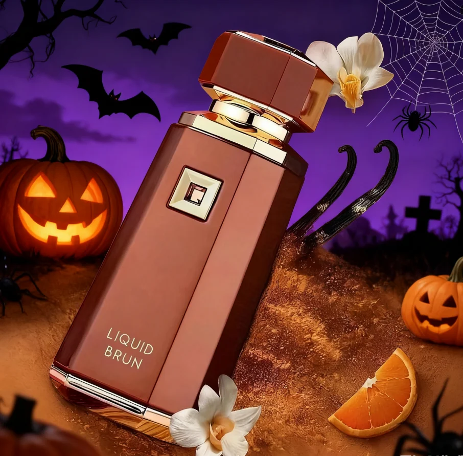 Perfume unissex LIQUID BRUN -100ml/3.4oz perfume de colônia de onça árabe de luxo |   Perfume de almiça picante Woody |   Perfume de longa ação Oi