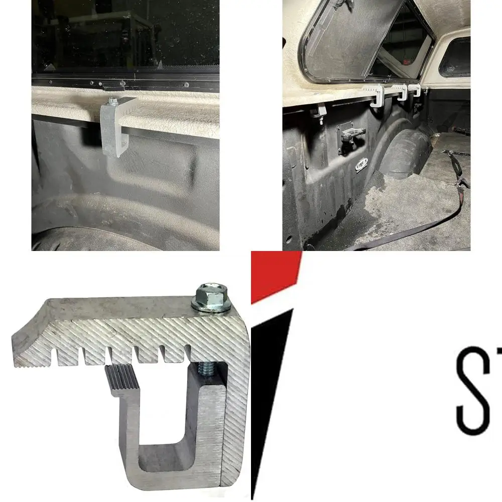 

G-991 Clamps for Ford Super Duty Trucks (Set of 6). Made in USA with 6000 Series Structural Aluminum to Ensure Quality and Stren