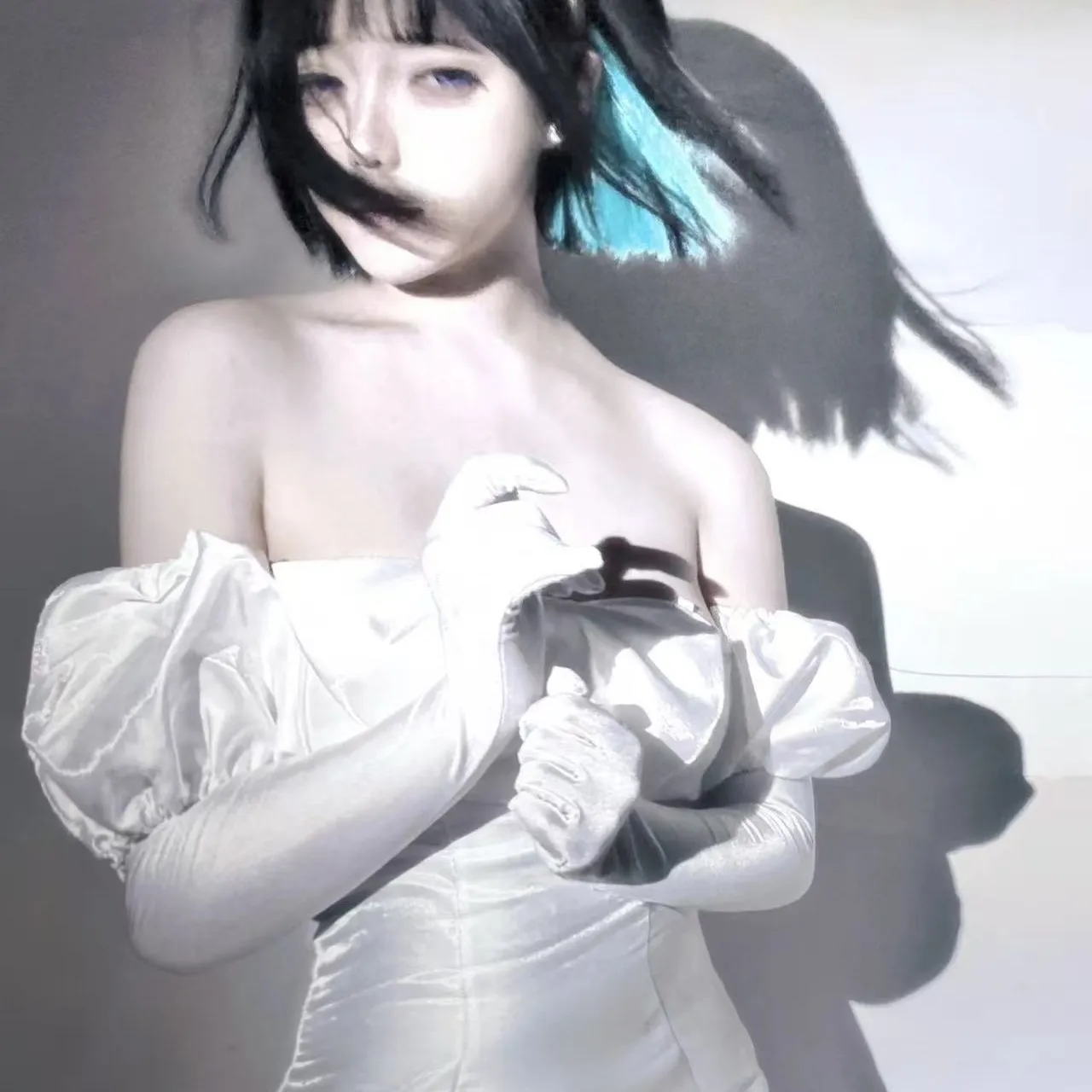 Аниме Alien Stage Sua Косплей Костюм Белое Платье Серьги Sua Косплей Одежда Хэллоуин Наряд