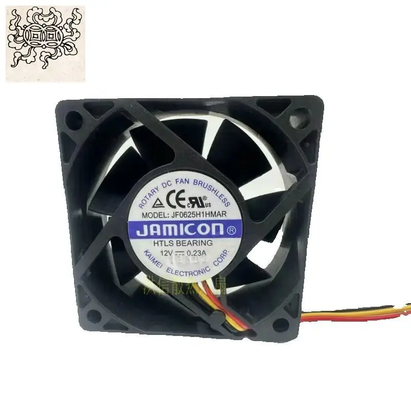 

Ltsf For JAMICON JF0625H1HMAR DC 12V 0.23A 60x60x25mm Cooling Fan