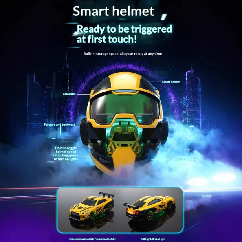 

New Creative Mini Desktop Remote Control Car Competition Remote Control Toy Children's Interactive Soothing Toy Car