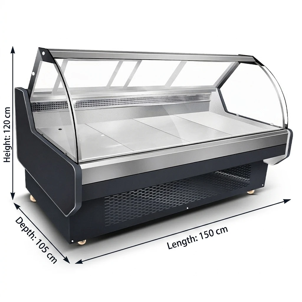 FOODLINE Roadside Fast Food Stall Fridge Heat Insulation Board Stable Cooling Outdoor Catering Storage Gear
