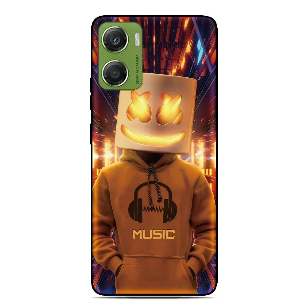 마시멜로 디제이 백 커버 (두지니 N60 노트 59 58 N55 플러스 N50s N50 프로 낫씽 CMF 폰 1 2 2a 원투 TPU 소프트 케이스 푼다)