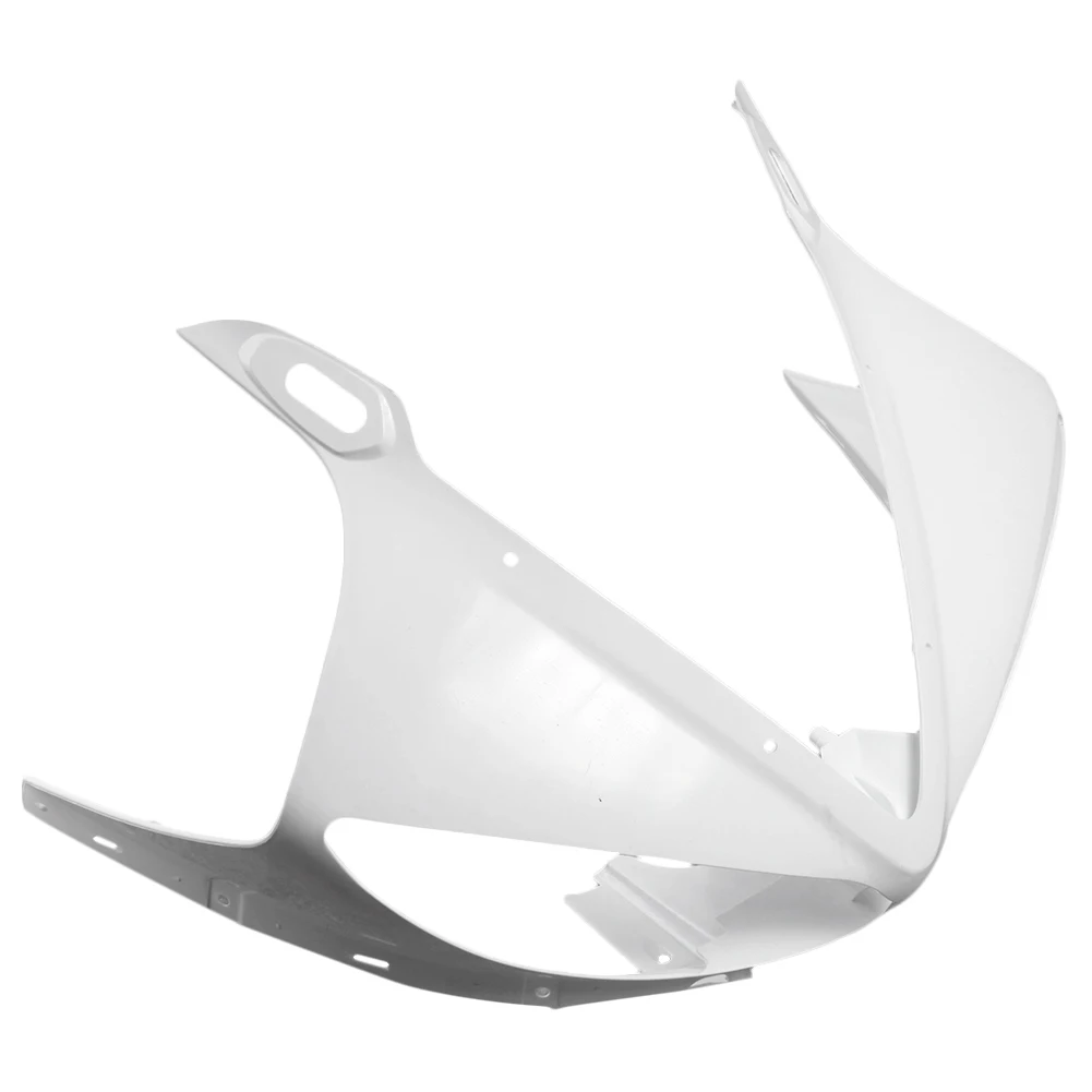 

Motorcycle Upper Front Nose Fairing Cowl For Yamaha YZF R6 2003 2004 2005 Injection Mold ABS Plastic Unpainted White