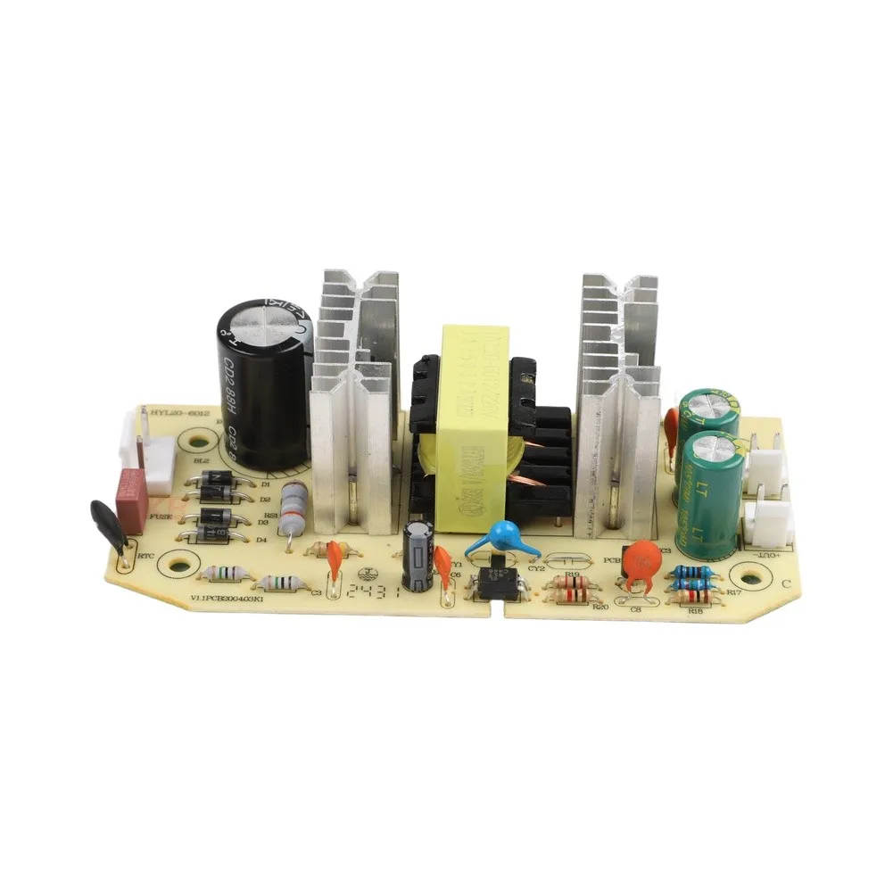Ac Dc Adapter Semiconductor Cooler PSU 12V 5A Power Supply Stable 12V Output Wide Voltage Input Compact PCB Design