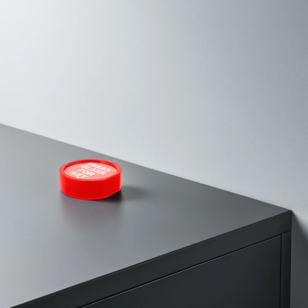 2 قطعة صندوق قفل آمن للمفتاح مقاوم للحريق تصميم مقاوم للماء في الهواء الطلق للمفاتيح بطاقات الوصول كسر الطوارئ حاوية أمان زجاجية #3