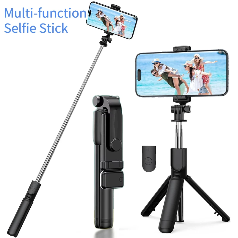 Палка для селфи, беспроводной штатив с подсветкой, выдвижной штатив с дистанционным управлением Bluetooth для мобильного телефона IPhone Tiktok, прямая трансляция Палка для селфи, беспроводной штатив с подсветкой, выдвижной штатив с дистанционным управлением Bluetooth для мобильного телефона IPhone Tiktok, прямая трансляция