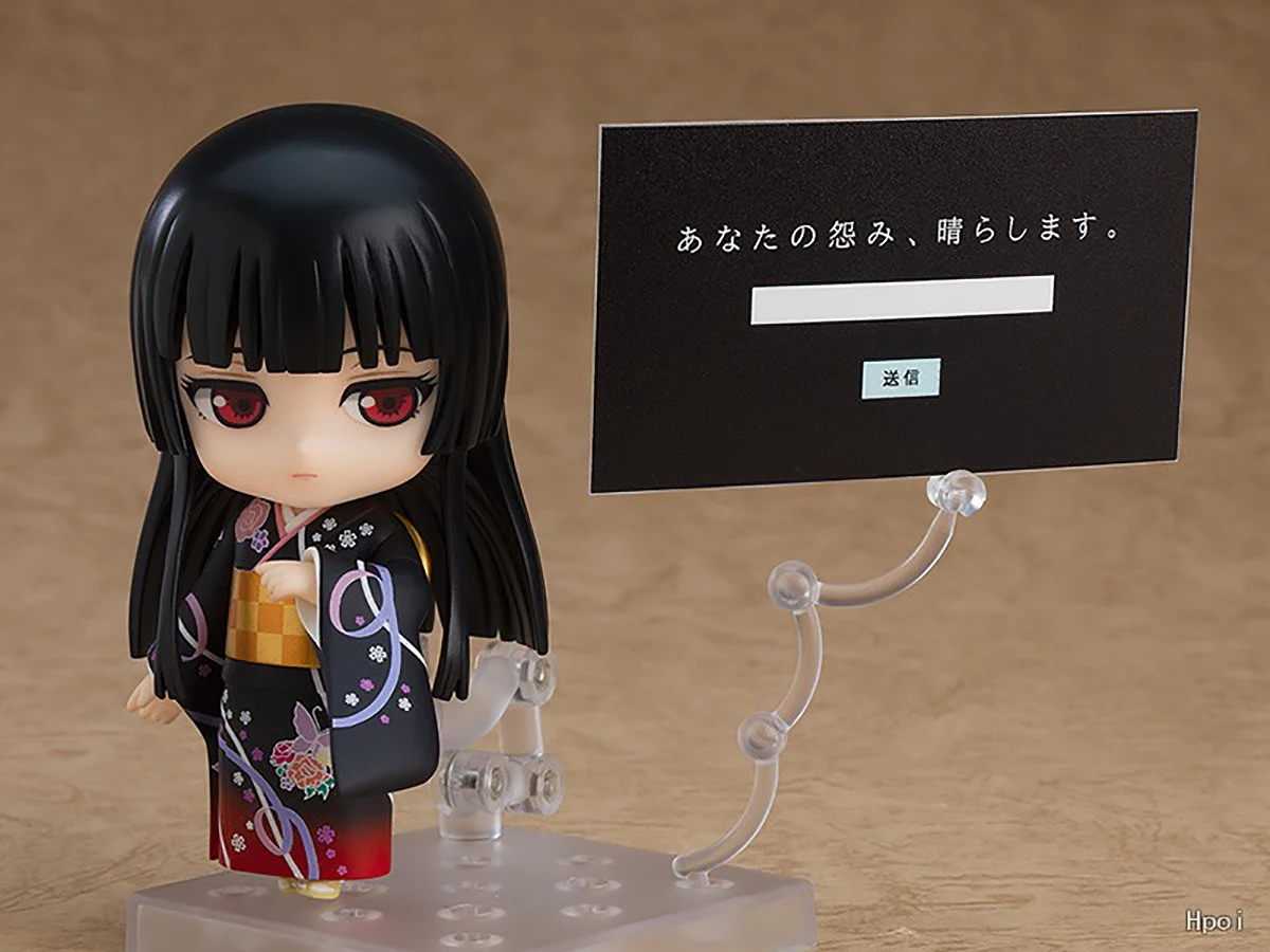 شركة Good Smile الأصلية الأصلية/دمى Nendoroid ( # 1634) ديكور شخصيات الحركة Jigoku Shoujo Yoi No Togi Enma Ai