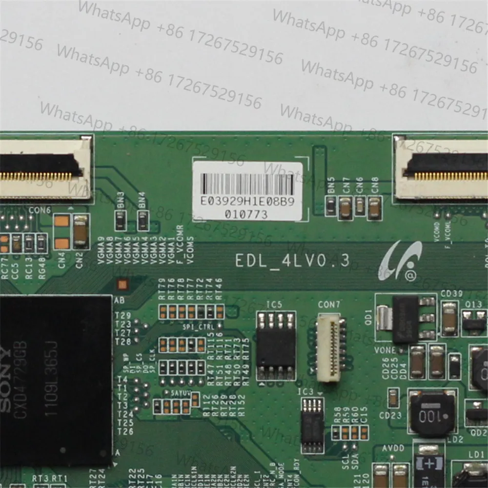 T-Con Board EDL_4LV0.3 32/40/46/55 Inch TV for LCD Screen LTY400HF09 KDL-40EX720 ...etc. Original Product EDL 4LV0.3 T Con Board