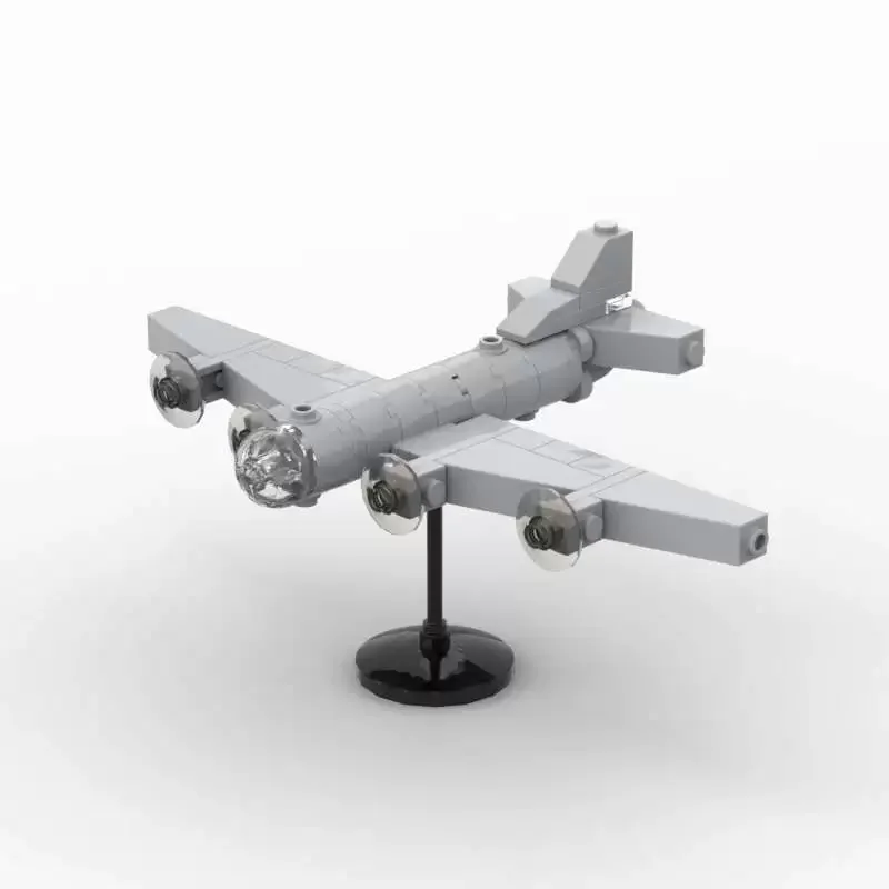 

B29 Bomber Super Air Fortress Moc Small Particle Assembled Fighter Block Children's Airplane Model Toy Ornament Collectible Toy