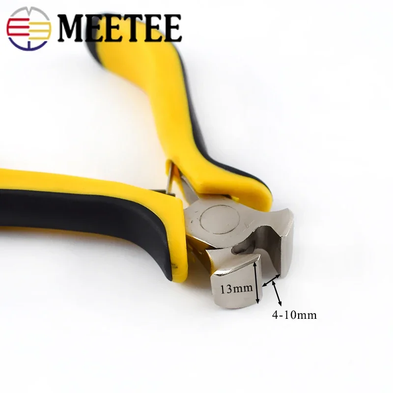 1Pc Meetee Zippers Teeth Pliers Clamp Bag Clothing Zips Tooth Removal Repair Kits Plier Tools DIY Sewing Tailoring Accessories