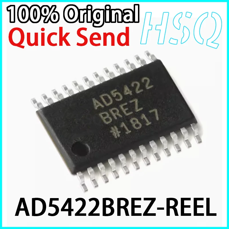 

2PCS Original AD5422BREZ-REEL AD5422 TSSOP-24 16 Bit Analog-to-digital Converter Brand New in Stock