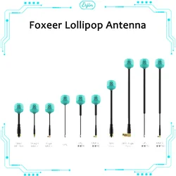 Foxer Lollipop Antenna Fpv Macchina di traslazione Antenna di trasmissione immagini 4+plus Antenna di trasmissione Drone da 5,8 g