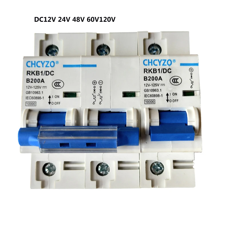 

Transfer Switch12V 24V 36V 48V 60V 72V 96V 120V Solar Circuit Breaker for Short Circuit Protection 100A 125A 150A 200A 250A