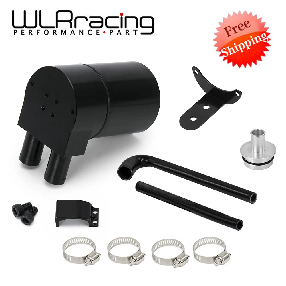 

Black Aluminum Alloy Reservior Oil Catch Can Tank with radiator hose for BMW 125i 220i 228i 320i 328i 420i 428i N20 N26