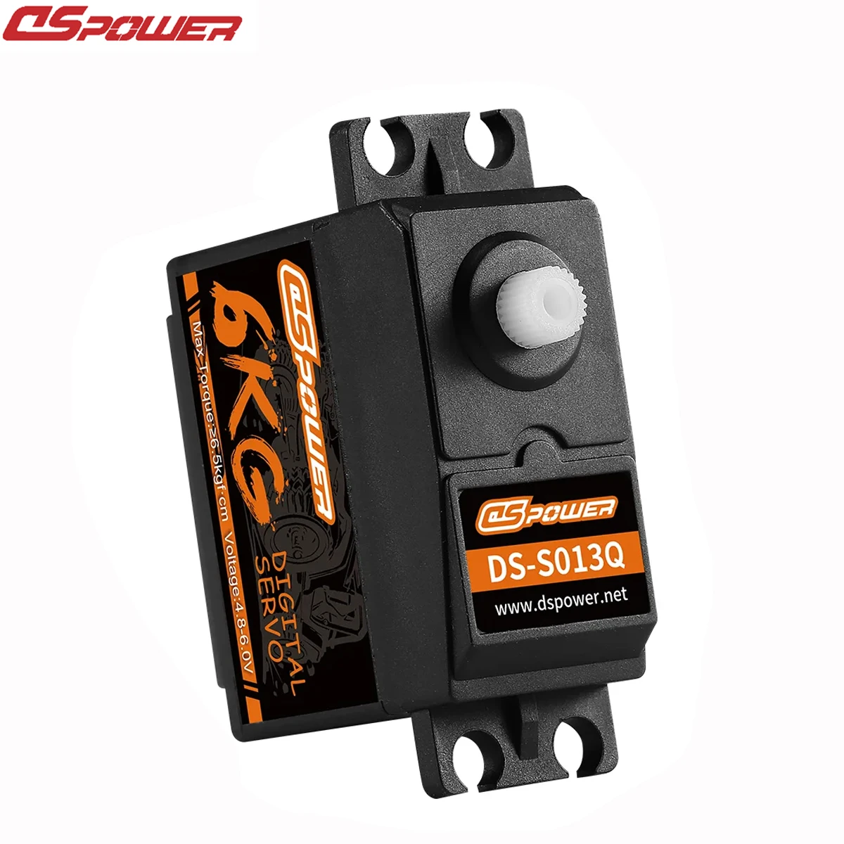 DSpower 방수 서보 디지털 서보, 1/10 RC 자동차 TRX4 슬래시 scx10 yk4102 104001 헬리콥터 비행기 Wltoys HSP mn99s 용, 6kg