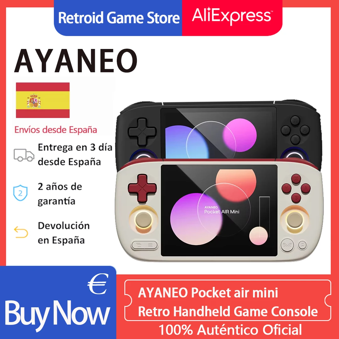 AYANEO Pocket AIR Mini 4.2-inch Screen Retro Android Handheld Gaming Consoles MTK Helio G90T Hall Joystick Retro Pocket Consoles
