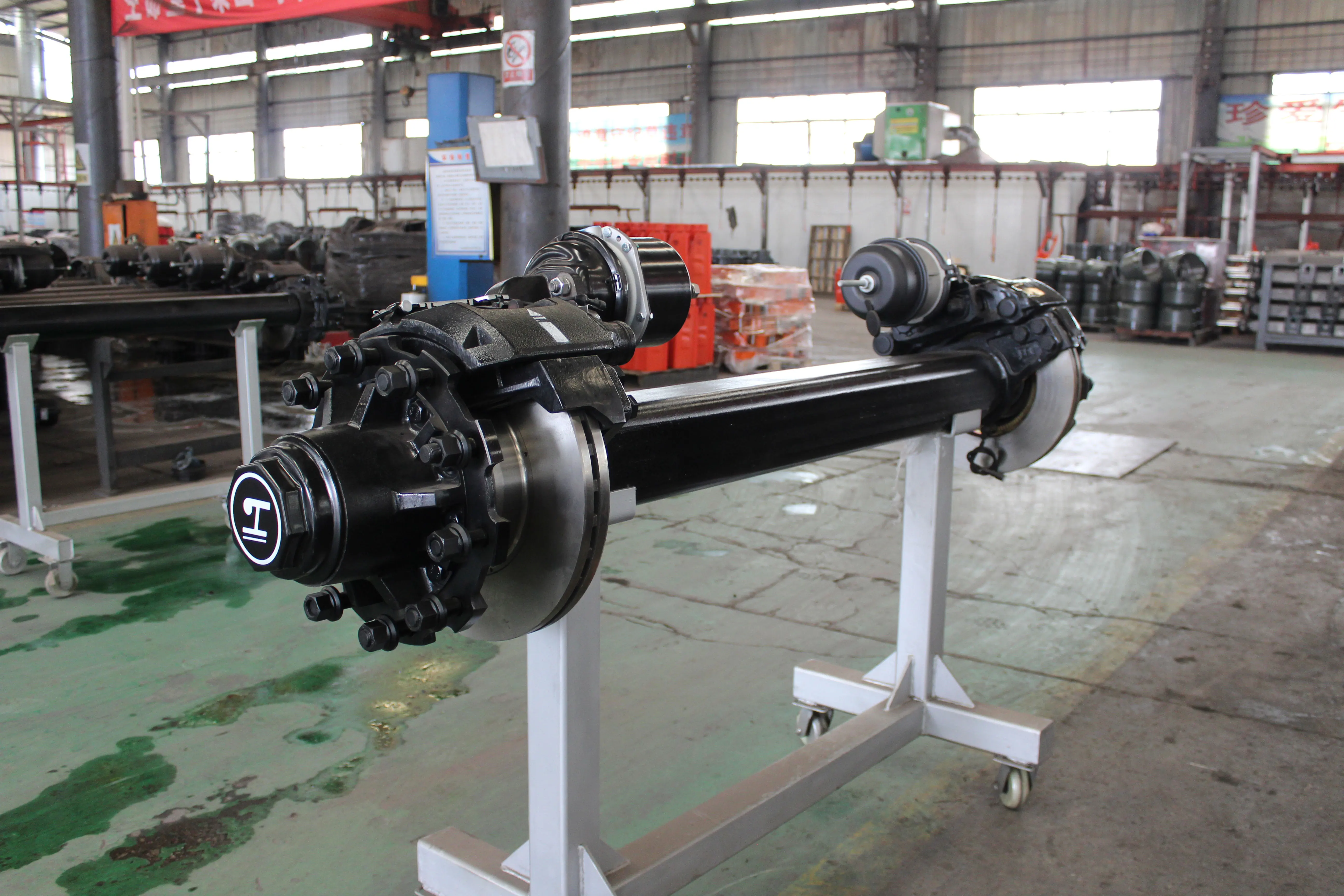 الصين مصنع توريد الثقيلة الصلب قرص فرامل المحور فرامل مخصصة للشاحنات والمقطورات القياسية BPW SAF Fuwa #6