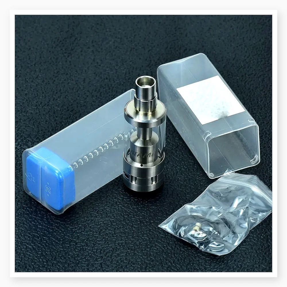 Wolfcoolvape Ataman V4 22mm RTA Atomizer - 4ml Leak-Free Top-Fill, Single Coil Design for Smooth and Flavorful Vaping