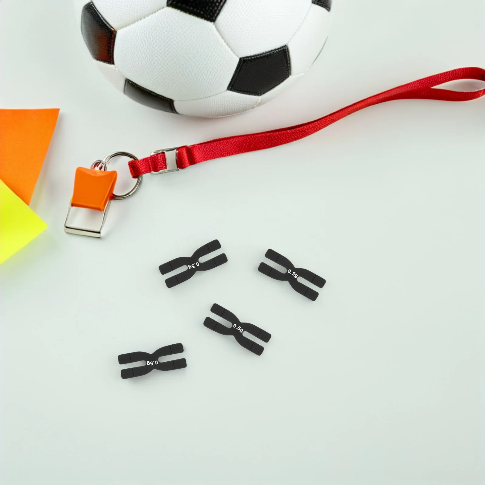 

4Pcs Silicone Racket Weight Balance Strips Black H-Shaped Design Badminton Tennis Racquet Weighted Bars for Enhanced Control and