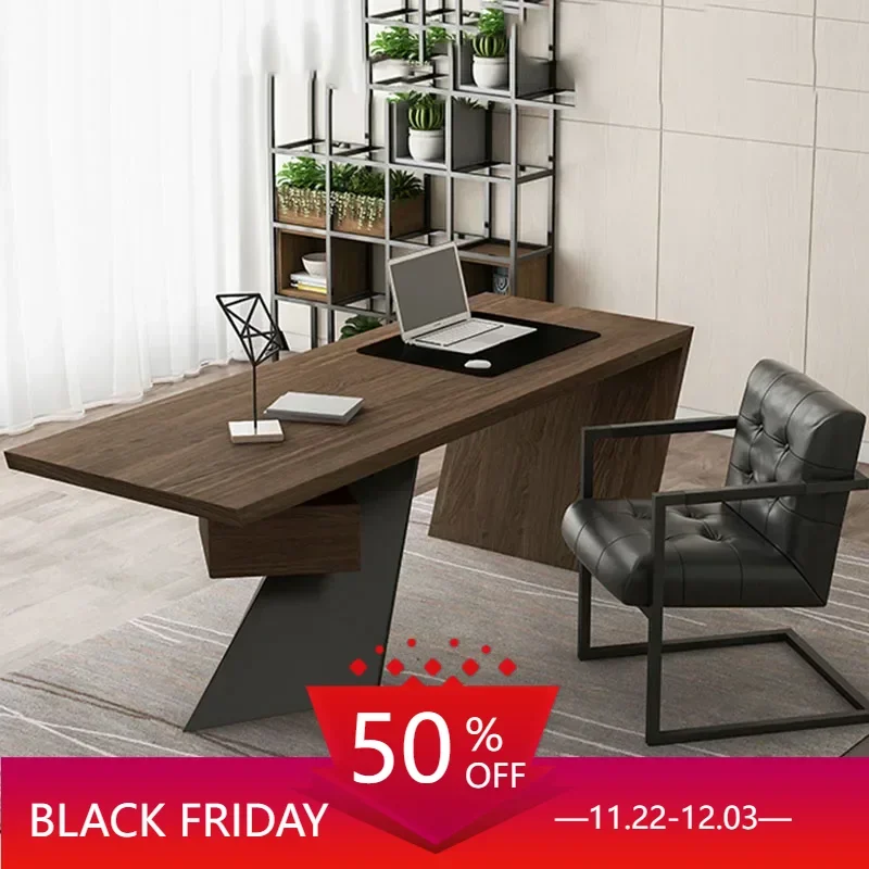 Cheap Desk Office Work Furniture Corner Executive Automatic Room Desks To Study Acrylic Table Gaming Monitors Computer Reception