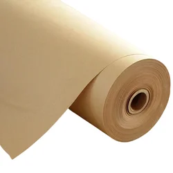 Papel para embrulhar papéis florais Ream de multicolorido marrom artesanato flor kraft presente