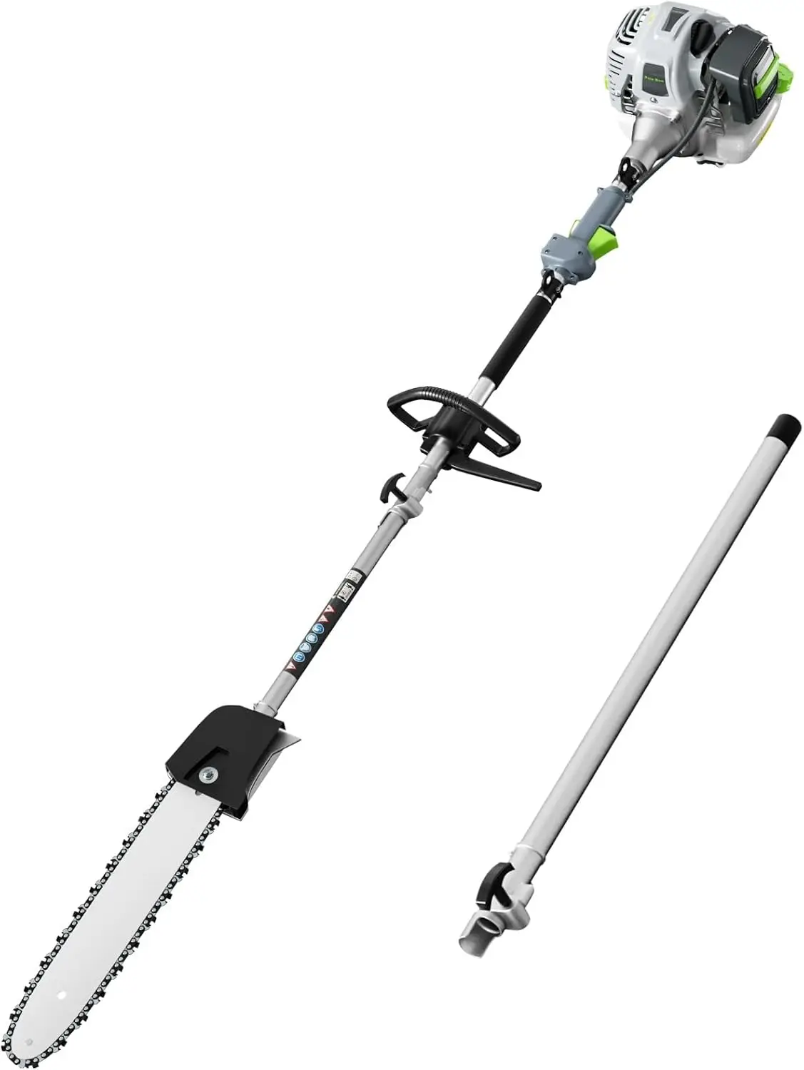 Gas 36CC Powered Pole Saw 2 Stroke Powerful 10 Inch Guide Bar
