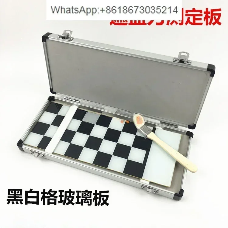 

High-quality genuine hiding power black and white grid plate black and white grid glass plate hiding power test board